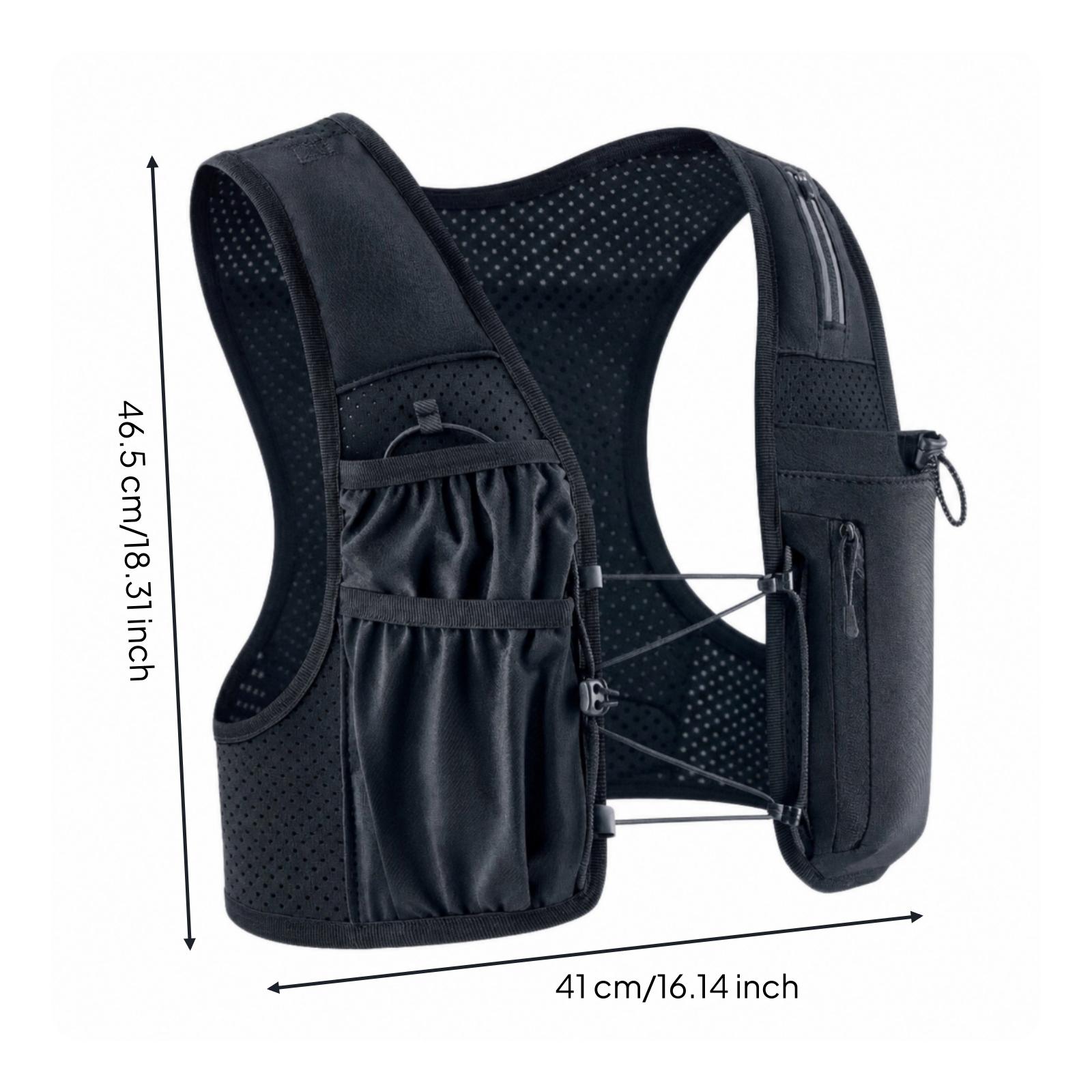 Cycling Gear Storage - Gilet idrico leggero e riflettente per