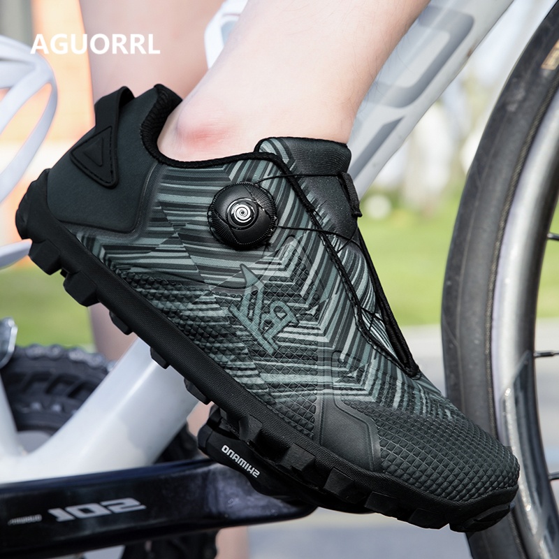 Clipless Mtb Shoes - Scarpe da Ciclismo Professionali con Blocco