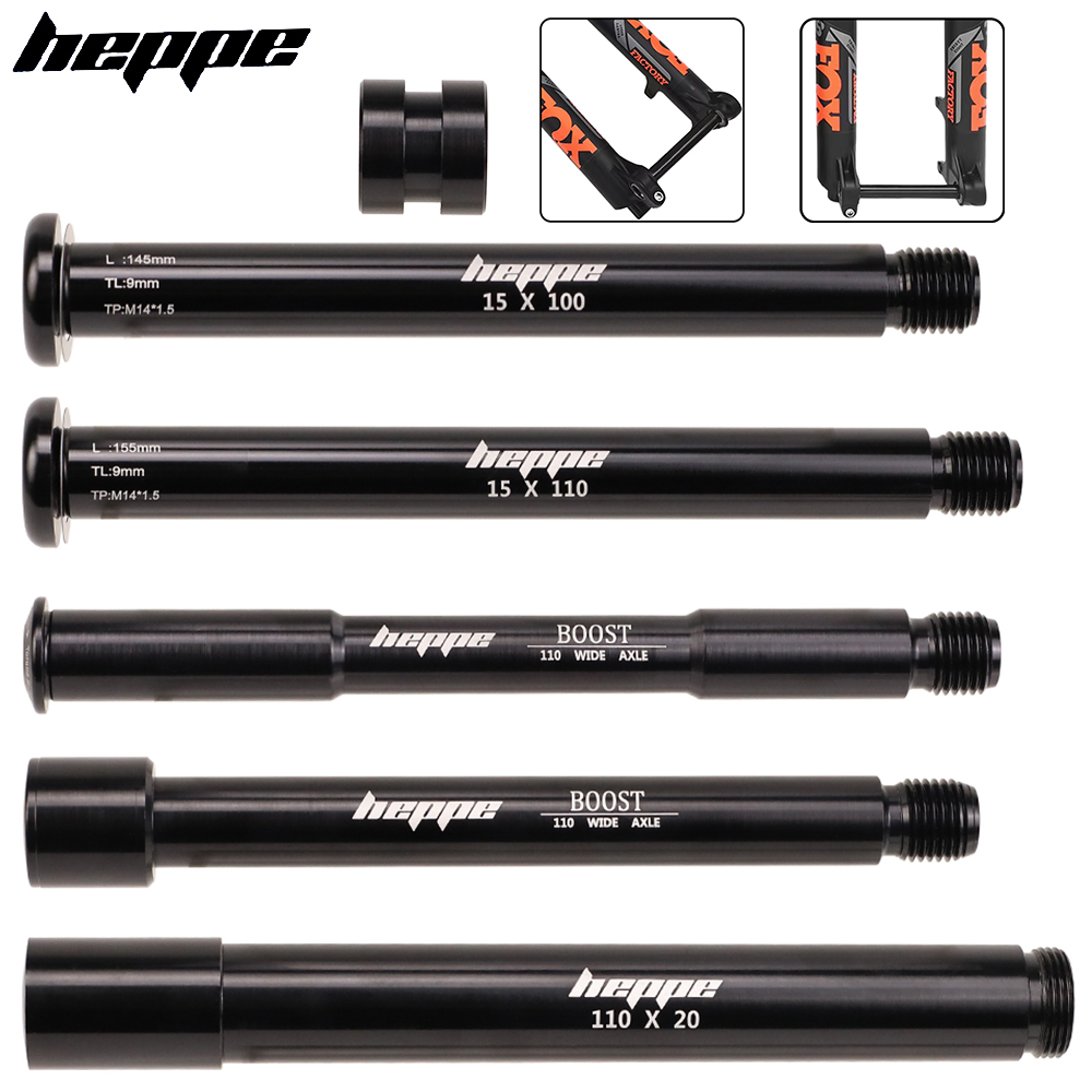 Quick Release Skewer - HEPPE Bike 15x100/110 20x110 Perno Passante
