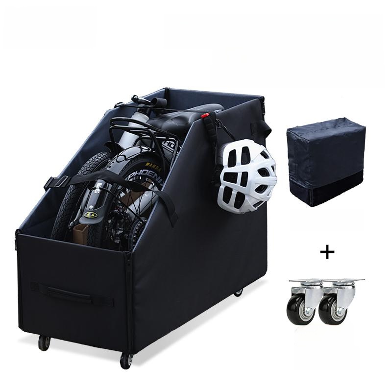 Cycling Gear Storage - Scatola portaoggetti versatile per biciclette pieghevoli,