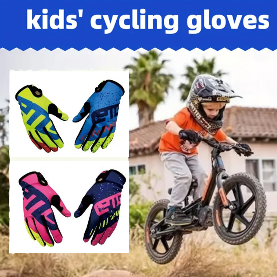 Cycling Gear Kids - Guanti sportivi da esterno per bambini