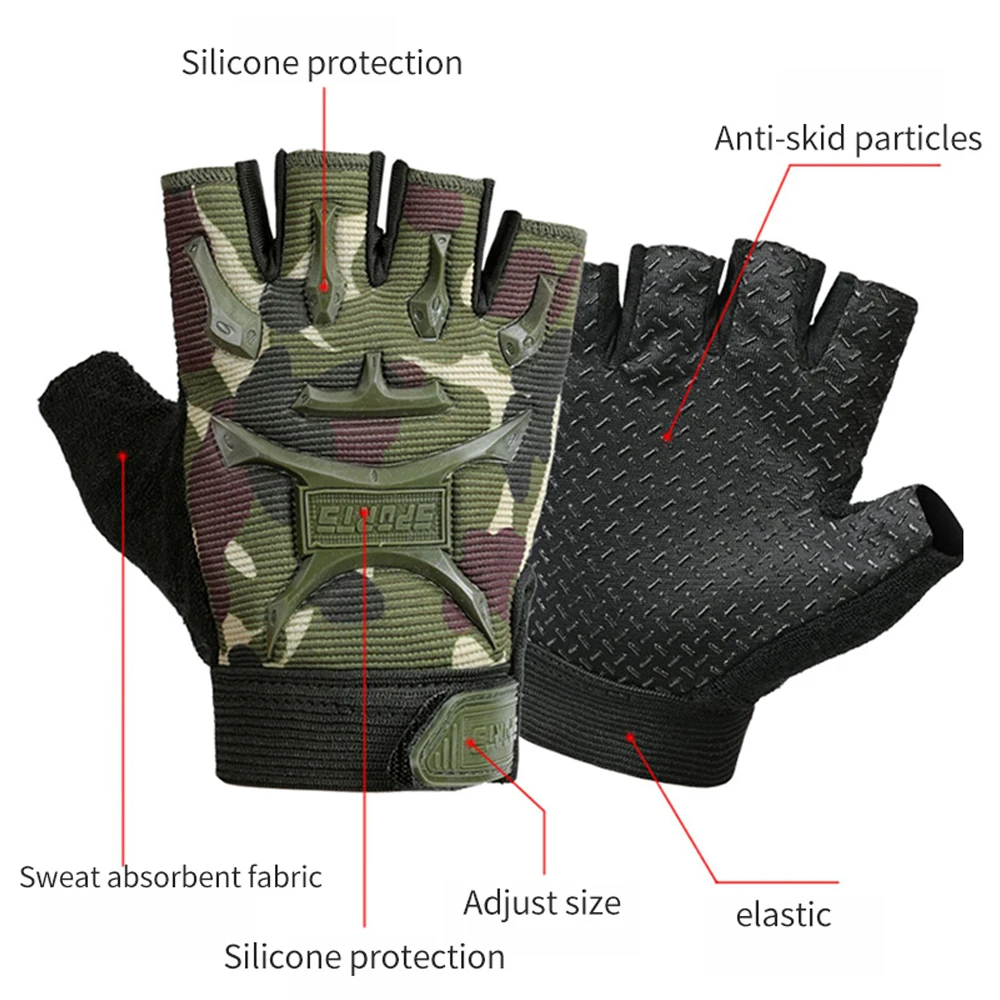 1 paio di guanti tattici senza - Cycling Gear Kids recensione e prezzo