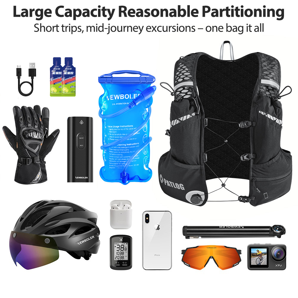 Zaino idrico traspirante da 8L - Cycling Gear Storage recensione e prezzo